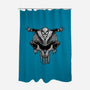 Climb The City Walls-None-Polyester-Shower Curtain-glitchygorilla