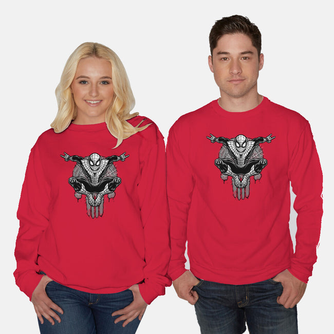Climb The City Walls-Unisex-Crew Neck-Sweatshirt-glitchygorilla
