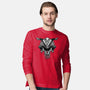 Climb The City Walls-Mens-Long Sleeved-Tee-glitchygorilla
