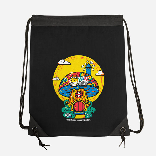 Wow Magic Store-None-Drawstring-Bag-krisren28