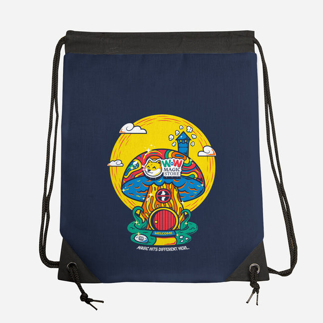 Wow Magic Store-None-Drawstring-Bag-krisren28