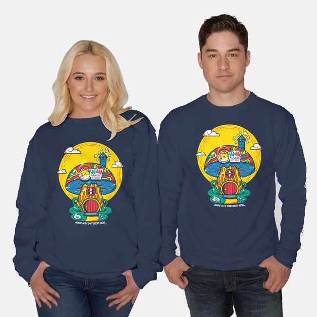 Wow Magic Store-Unisex-Crew Neck-Sweatshirt-krisren28