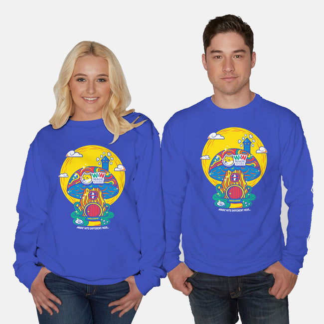 Wow Magic Store-Unisex-Crew Neck-Sweatshirt-krisren28
