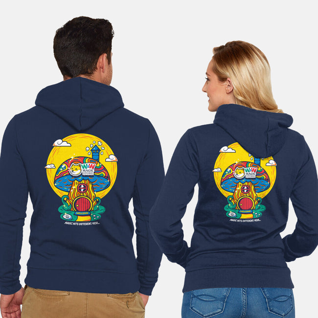 Wow Magic Store-Unisex-Zip-Up-Sweatshirt-krisren28