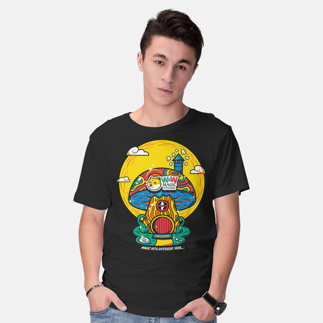 Wow Magic Store-Mens-Basic-Tee-krisren28