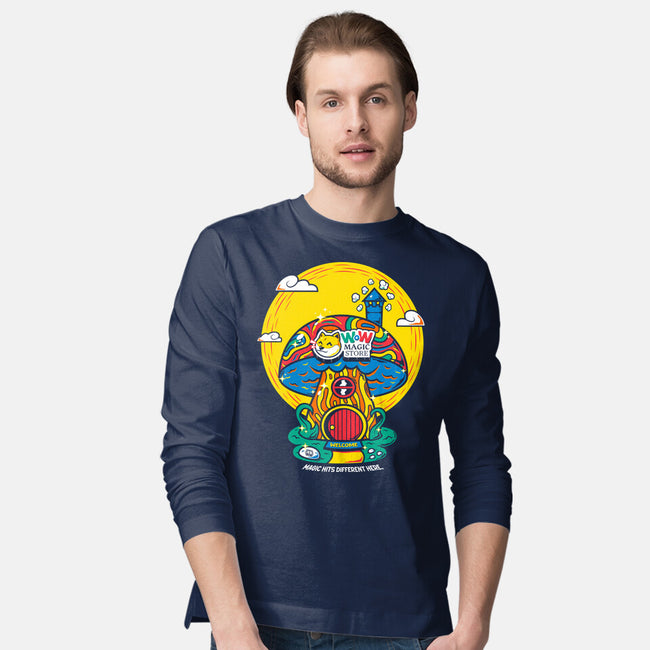 Wow Magic Store-Mens-Long Sleeved-Tee-krisren28