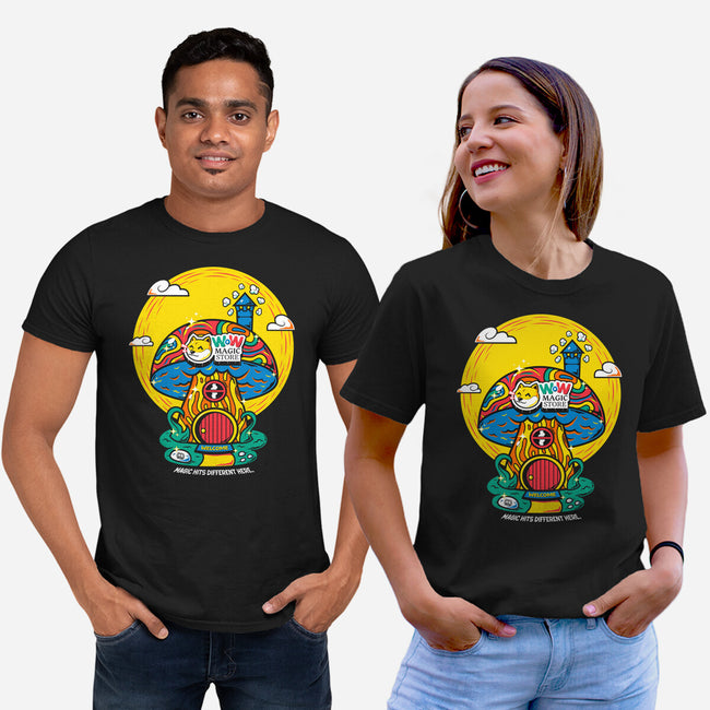Wow Magic Store-Unisex-Basic-Tee-krisren28