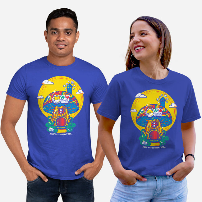 Wow Magic Store-Unisex-Basic-Tee-krisren28