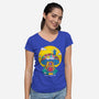 Wow Magic Store-Womens-V-Neck-Tee-krisren28