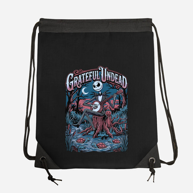 The Undead Band-None-Drawstring-Bag-P1yu5h