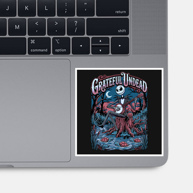 The Undead Band-None-Glossy-Sticker-P1yu5h