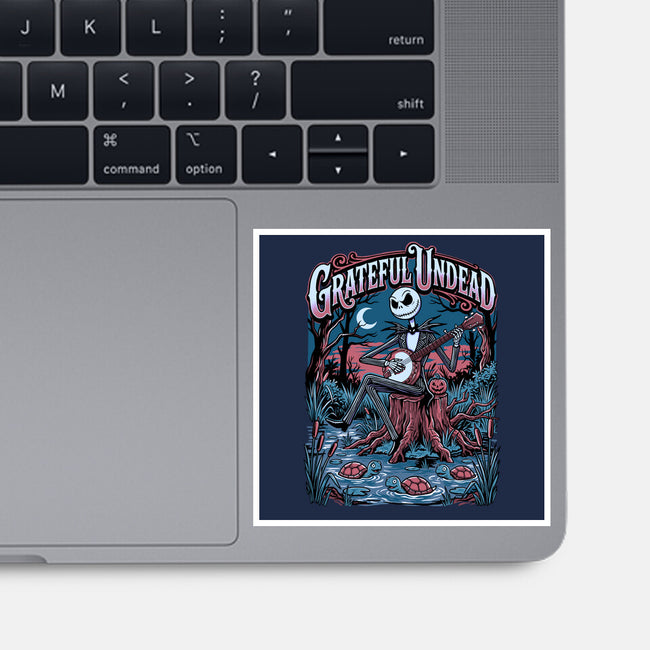 The Undead Band-None-Glossy-Sticker-P1yu5h