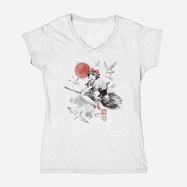 If We Fall It's Just Practice-Womens-V-Neck-Tee-eduely