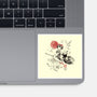 If We Fall It's Just Practice-None-Glossy-Sticker-eduely