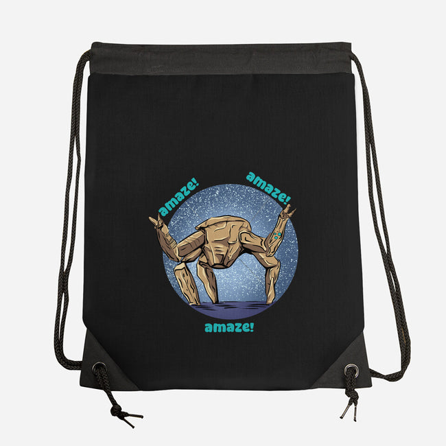 Amaze Rock-None-Drawstring-Bag-nickzzarto