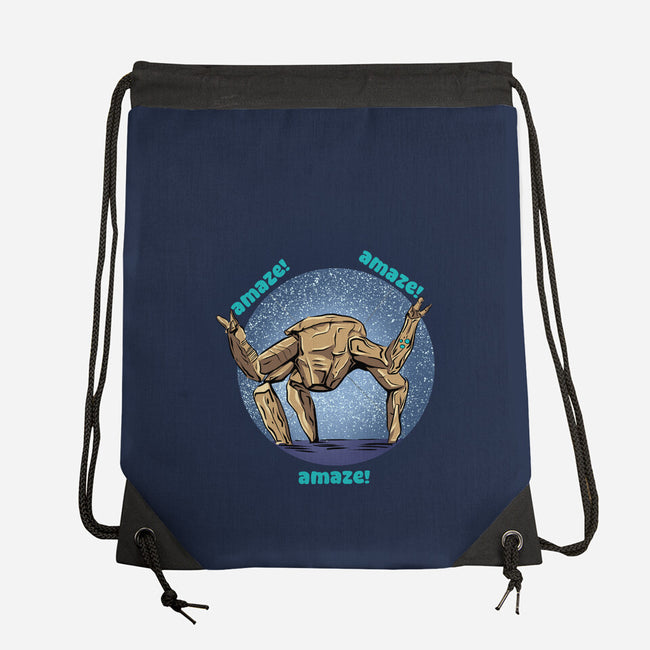 Amaze Rock-None-Drawstring-Bag-nickzzarto