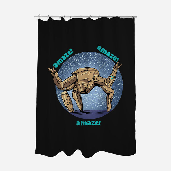 Amaze Rock-None-Polyester-Shower Curtain-nickzzarto