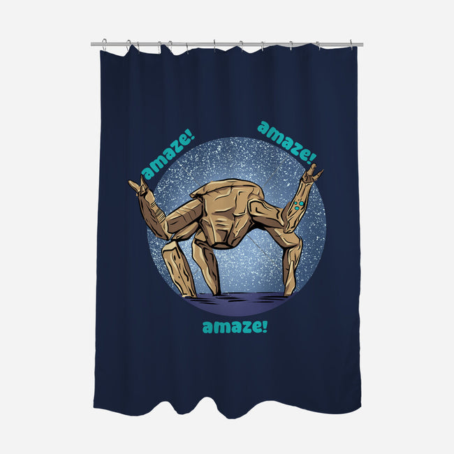 Amaze Rock-None-Polyester-Shower Curtain-nickzzarto