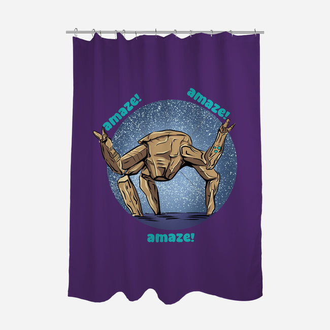 Amaze Rock-None-Polyester-Shower Curtain-nickzzarto