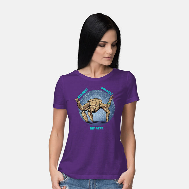 Amaze Rock-Womens-Basic-Tee-nickzzarto