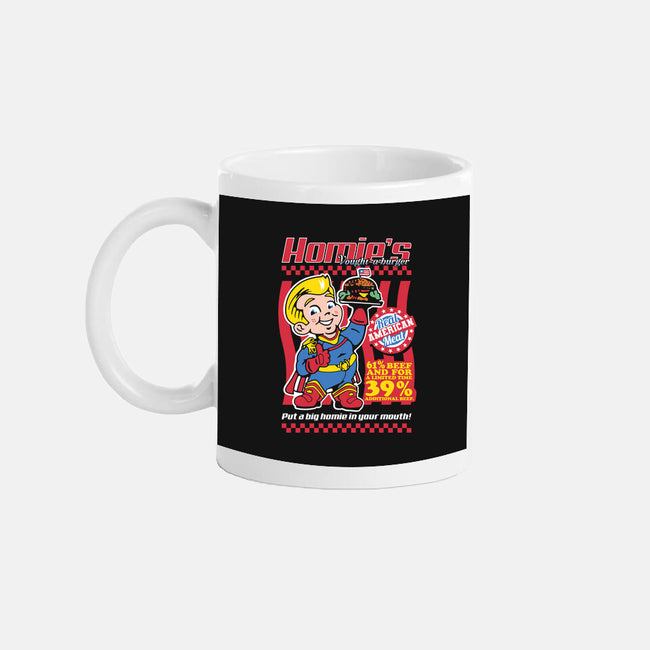 Big Homie Burger-None-Mug-Drinkware-demonigote