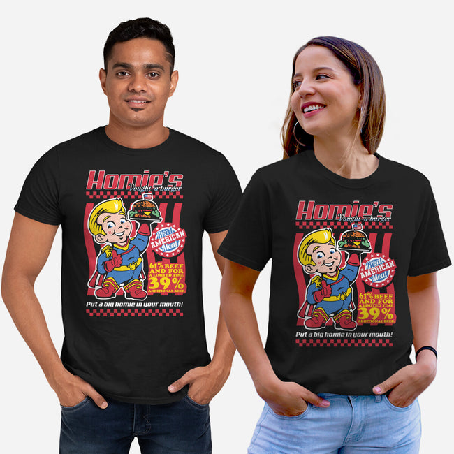 Big Homie Burger-Unisex-Basic-Tee-demonigote