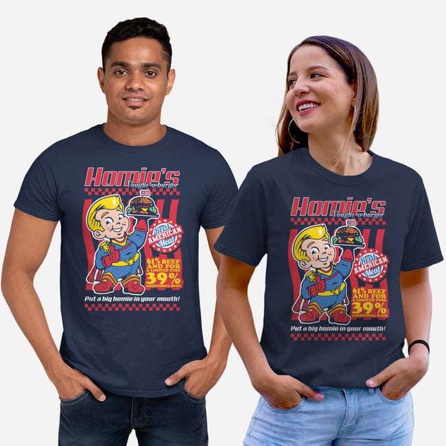 Big Homie Burger-Unisex-Basic-Tee-demonigote