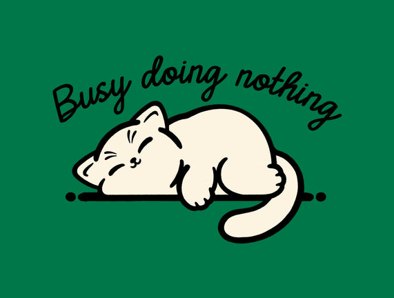 Kitty Busy Doing Nothing