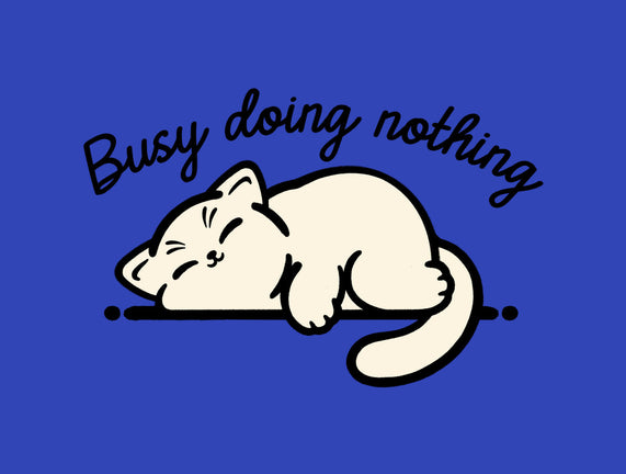 Kitty Busy Doing Nothing