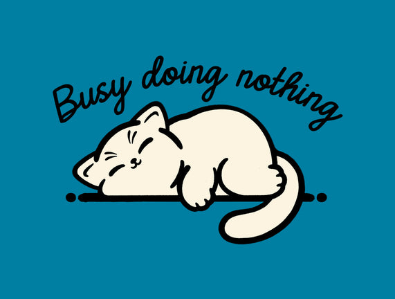Kitty Busy Doing Nothing