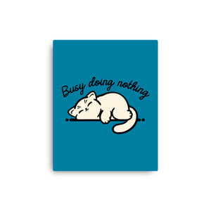 Kitty Busy Doing Nothing