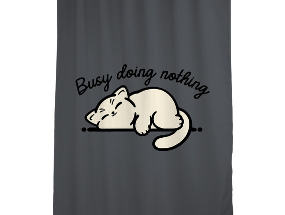 Kitty Busy Doing Nothing