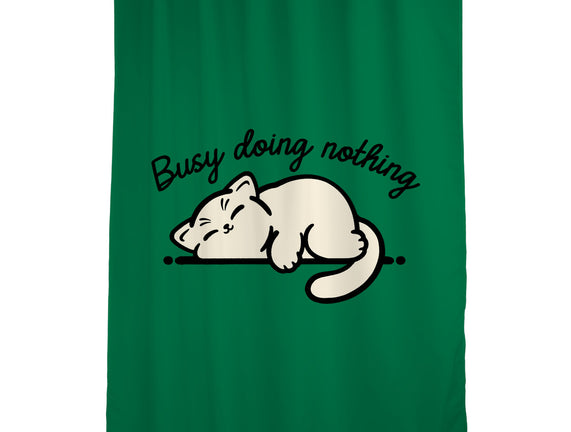 Kitty Busy Doing Nothing