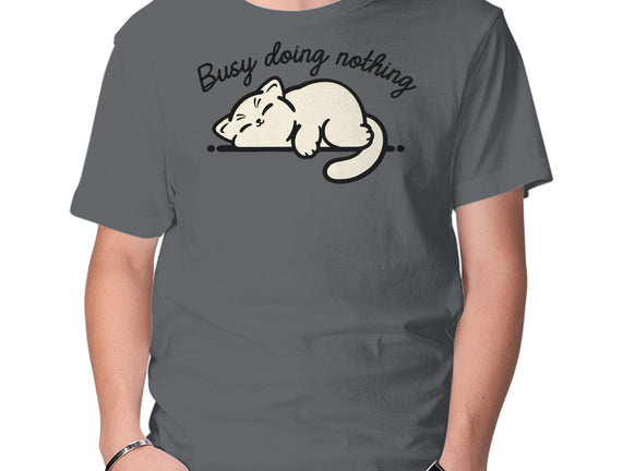 Kitty Busy Doing Nothing