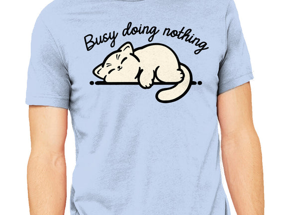 Kitty Busy Doing Nothing