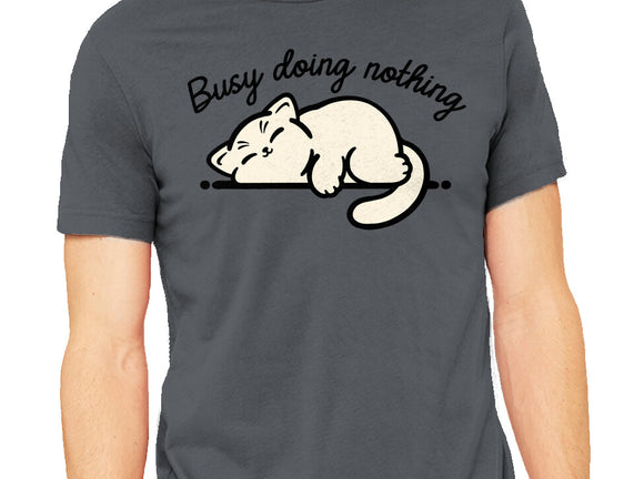 Kitty Busy Doing Nothing