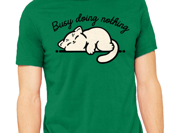 Kitty Busy Doing Nothing