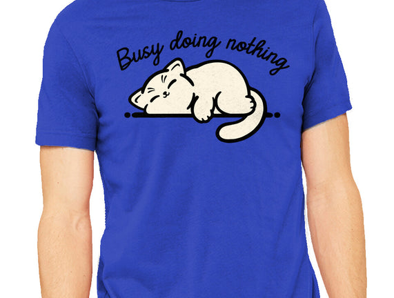 Kitty Busy Doing Nothing