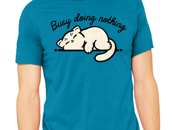 Kitty Busy Doing Nothing