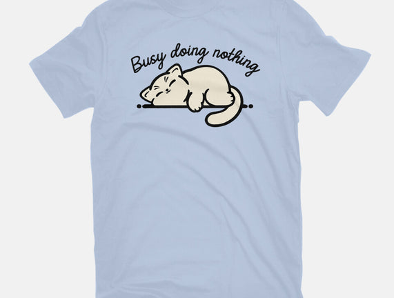 Kitty Busy Doing Nothing
