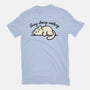 Kitty Busy Doing Nothing-Mens-Basic-Tee-NemiMakeit