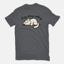 Kitty Busy Doing Nothing-Mens-Basic-Tee-NemiMakeit