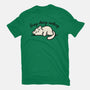 Kitty Busy Doing Nothing-Mens-Basic-Tee-NemiMakeit