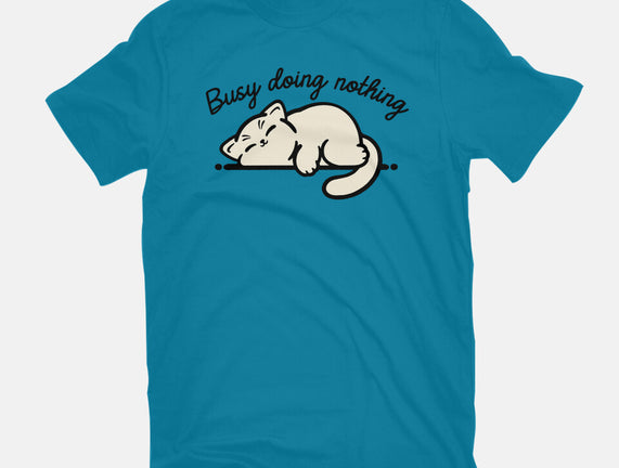 Kitty Busy Doing Nothing