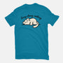 Kitty Busy Doing Nothing-Mens-Basic-Tee-NemiMakeit