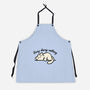 Kitty Busy Doing Nothing-Unisex-Kitchen-Apron-NemiMakeit