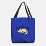 Kitty Busy Doing Nothing-None-Basic Tote-Bag-NemiMakeit
