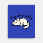 Kitty Busy Doing Nothing-None-Stretched-Canvas-NemiMakeit
