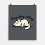 Kitty Busy Doing Nothing-None-Matte-Poster-NemiMakeit
