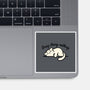 Kitty Busy Doing Nothing-None-Glossy-Sticker-NemiMakeit